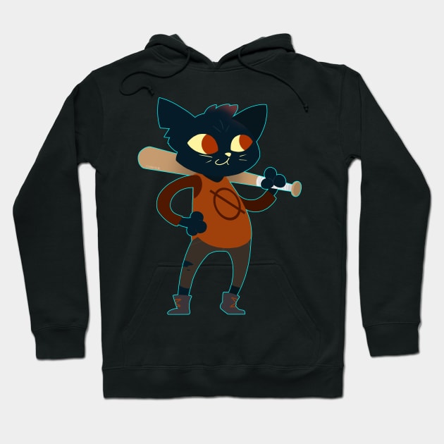 Total Trash Mammal Hoodie by RottingRootsArts